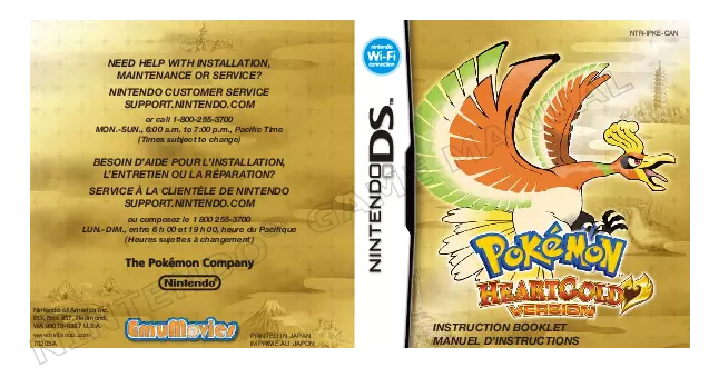 manual for Pokemon - HeartGold Version